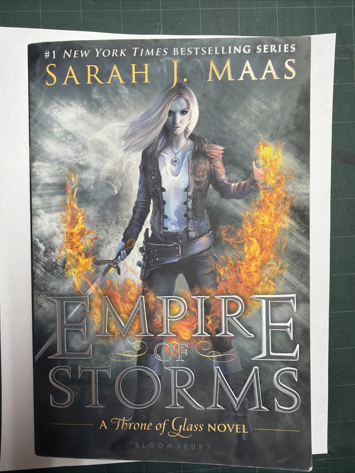 Empire Of Storms Sarah J. Maas Paperback A Throne Of Glass Novel #5/2016 OOP