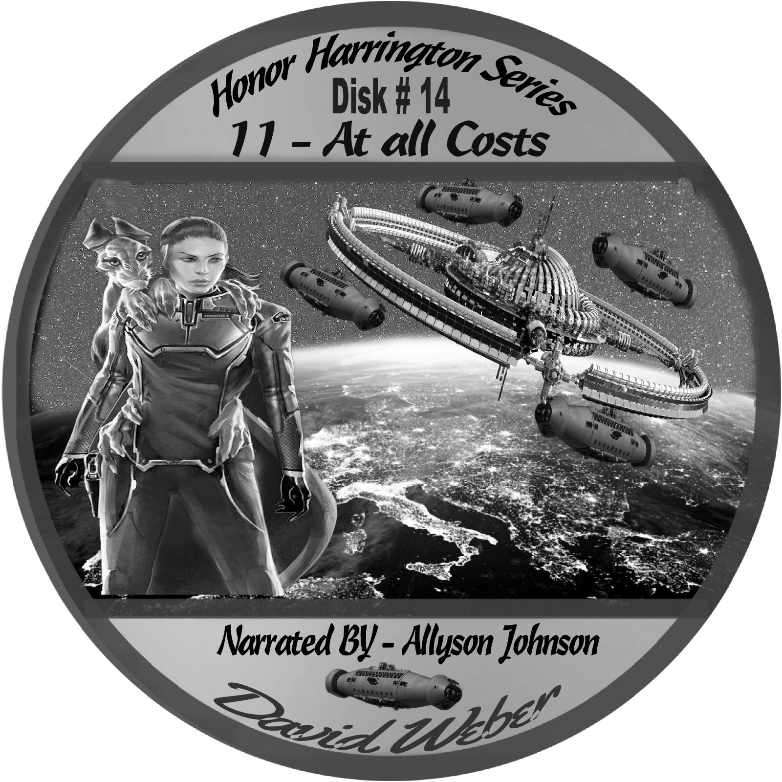David Weber Honor Harrington Series 14 unabridged audiobooks 0n 18 mp3 CDs
