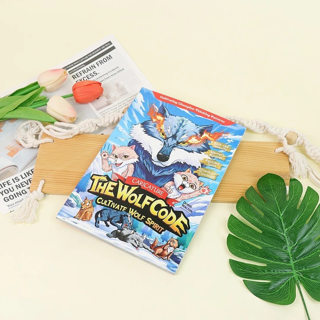 The Wolf Code: Cultivate Wolf Spirit English Version Caricature Children’s Book