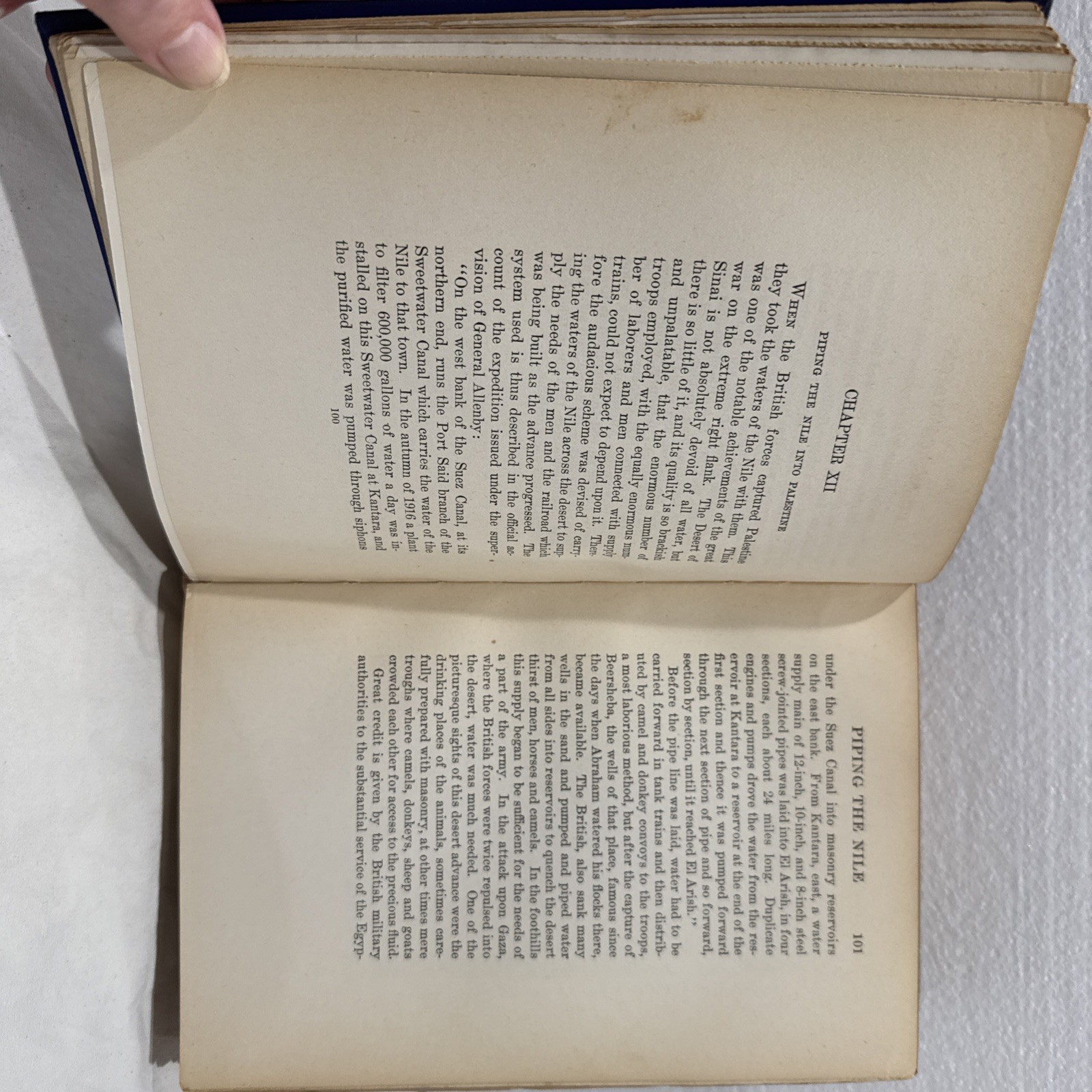 The New Palestine W.D McCrackan 1922 Antique Hardback First Edition