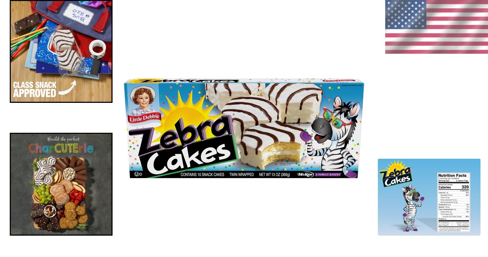Savory Sweetness: Little Debbie Zebra Cakes, 10 Twin-Wrapped Cakes, 13.0 OZ