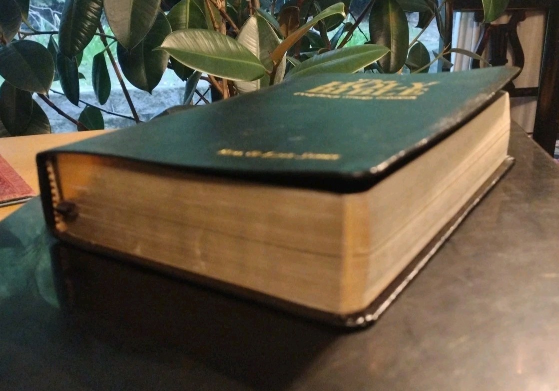 The Holy Bible Prophecy Study Edition. Nelson. 2008. Genuine Leather (8.5″ x 6″)