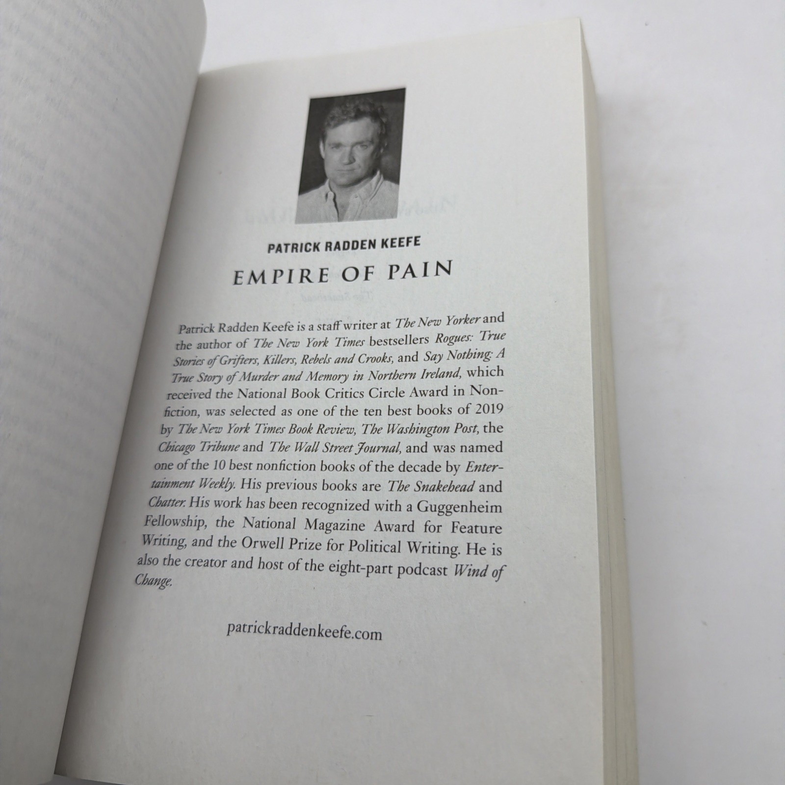Empire of Pain: The Secret History of the Sackler Dynasty