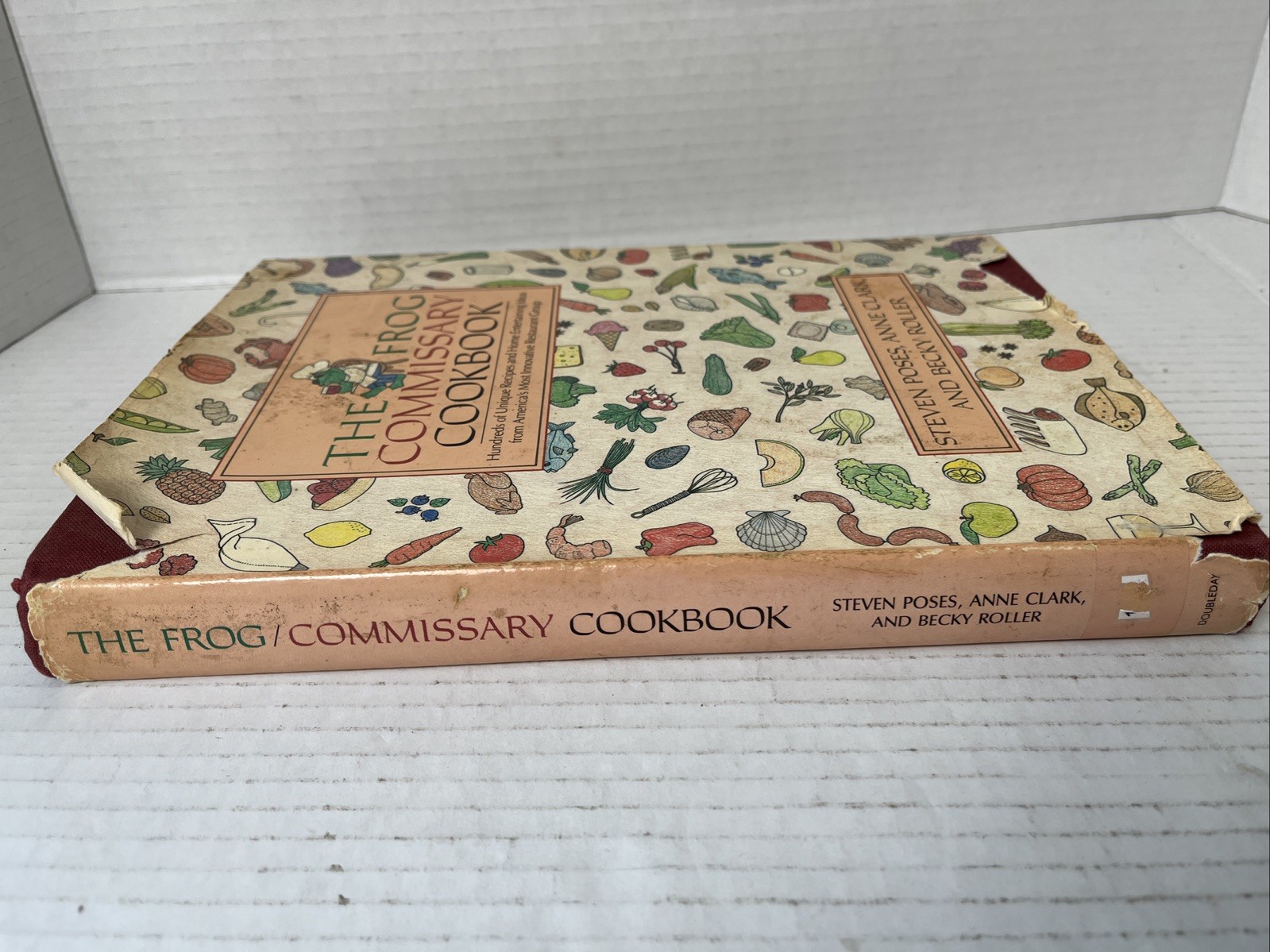The Frog Commissary Cookbook SIGNED & PERSONALIZED 1985 1st Edition HC DJ