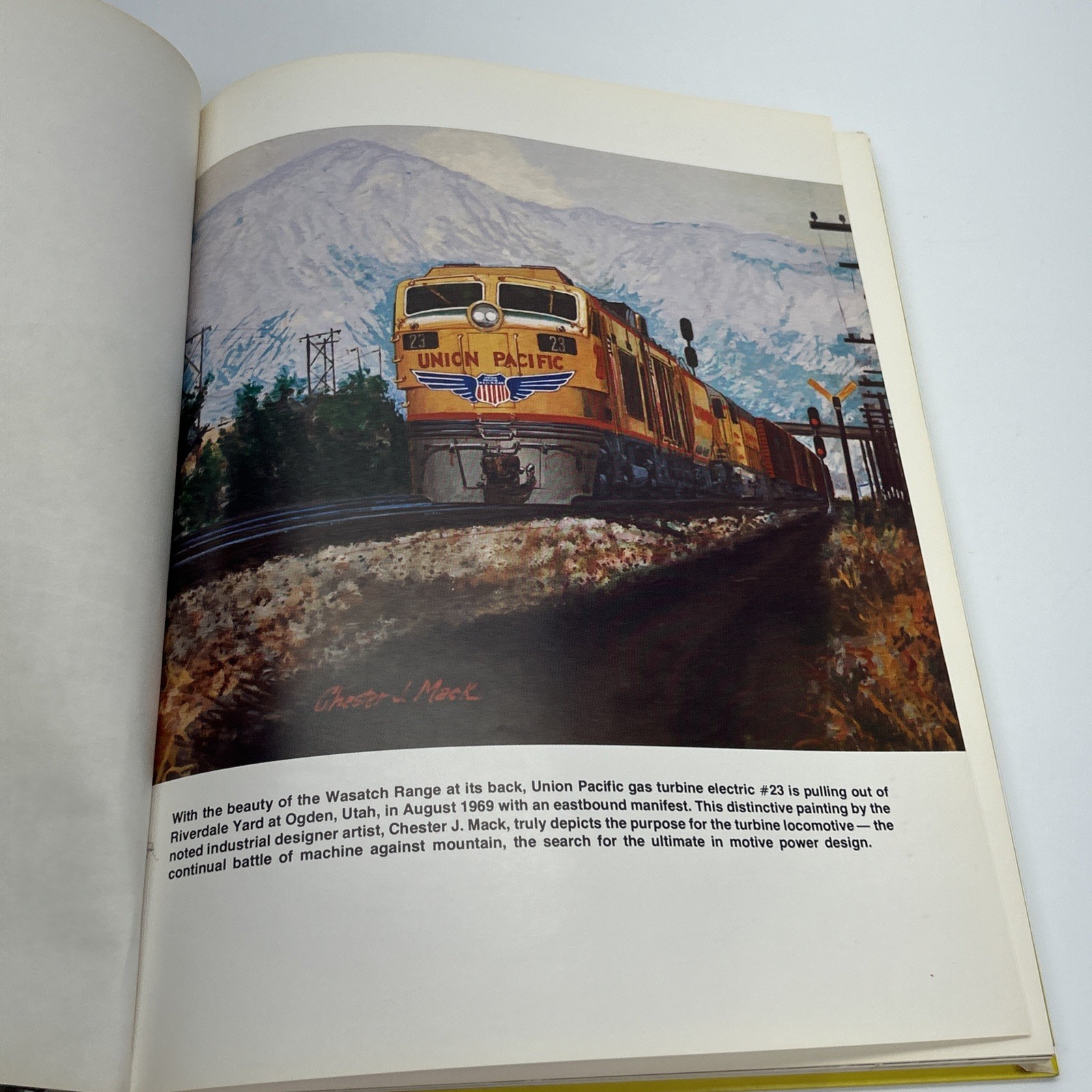 SIGNED Turbines Westward by Thos. R. Lee 1975 160 Pages Hardcover Locomotive