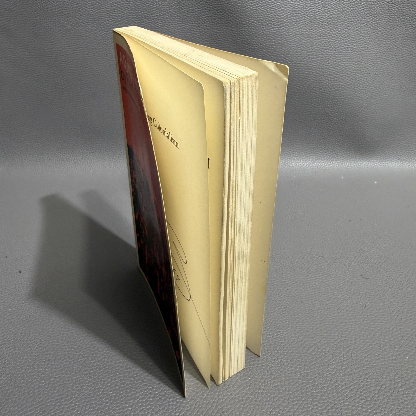 Vintage A Dying Colonialism Frantz Fanon Red Trade PB 1967 Grove Press Evergreen