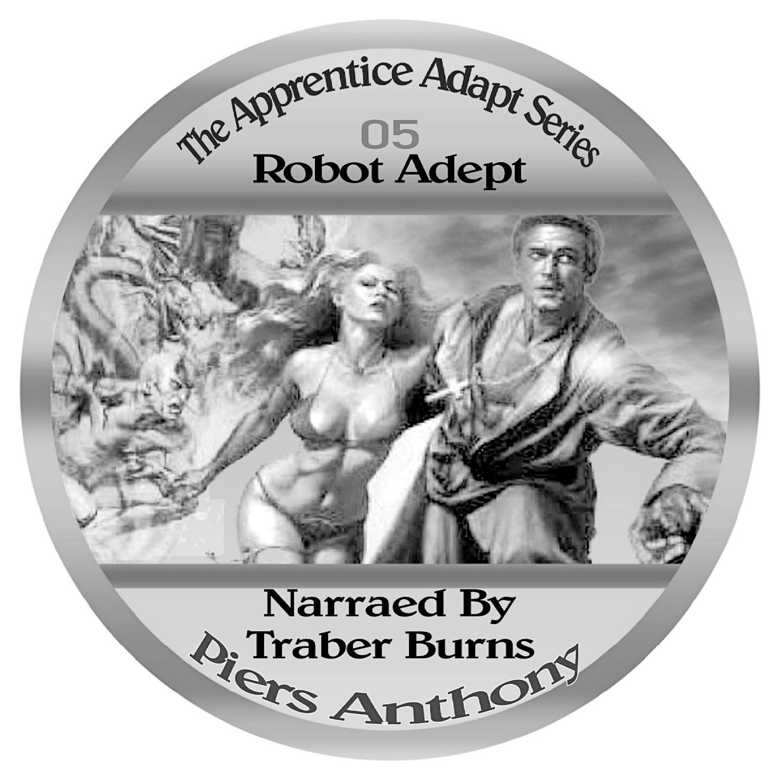 Piers Anthony 7 unabridged audiobooks on 7 mp3 cds