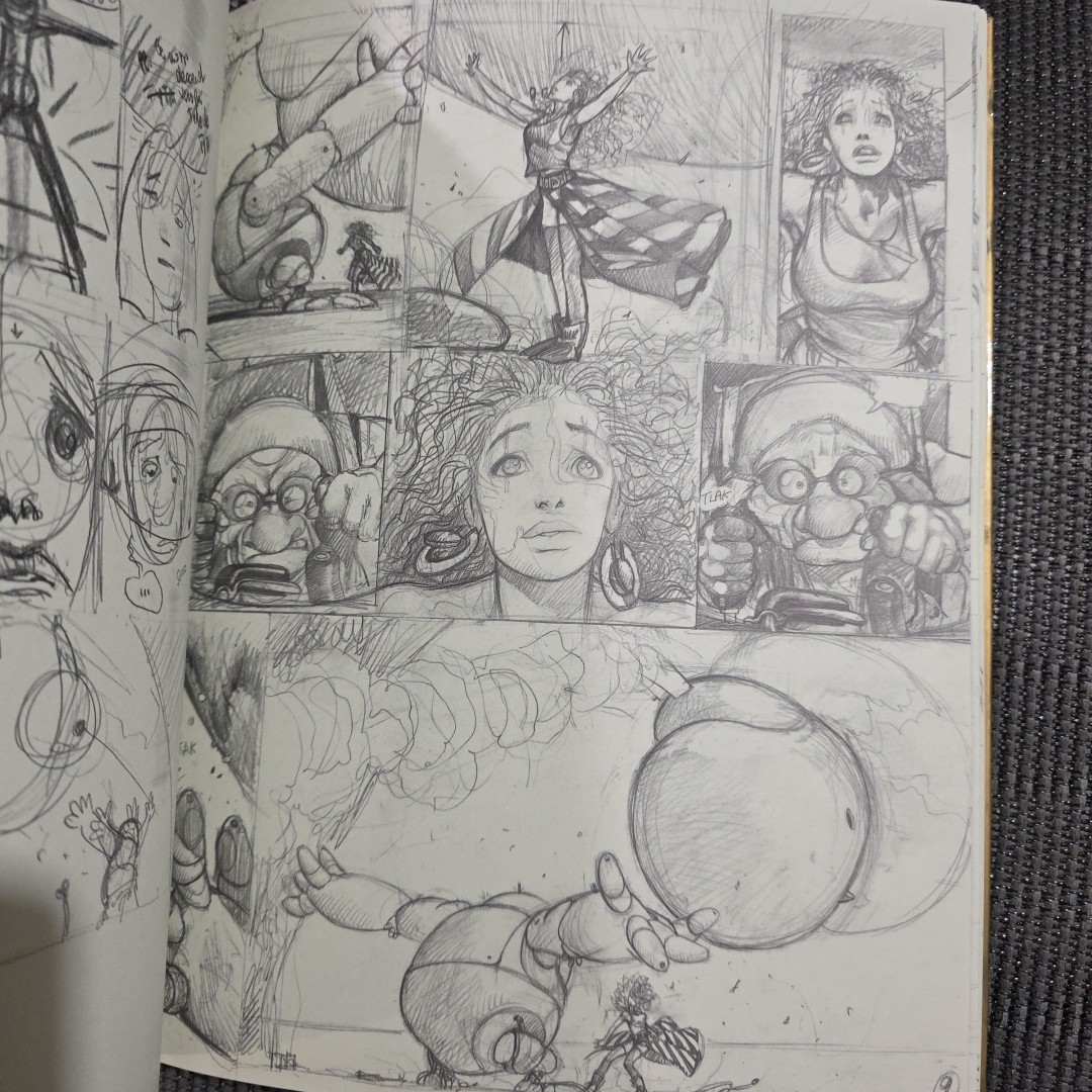 Massimiliano Frezzato Sketchbook -HC 2001 Heavy Metal Comic Drawings