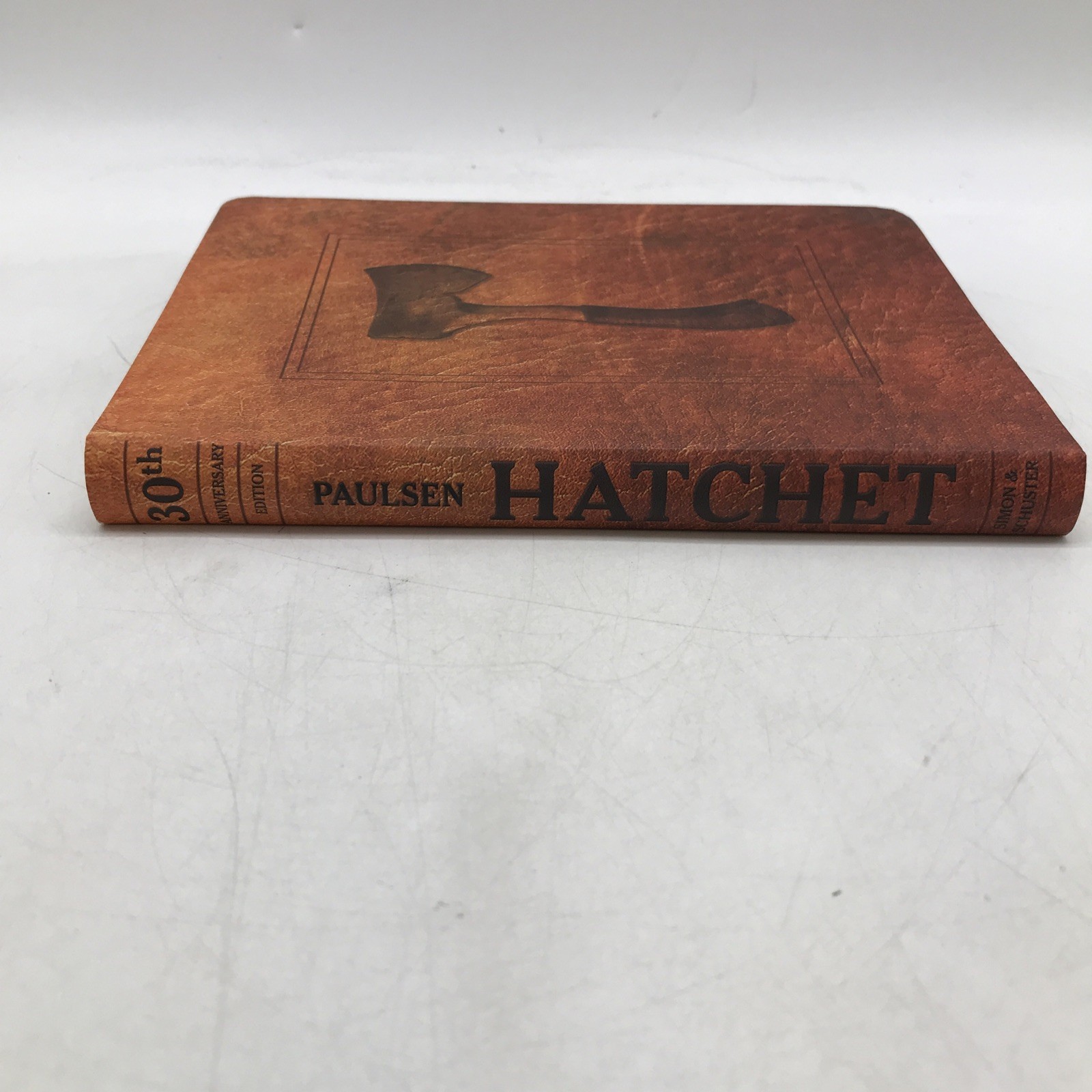 Signed Hatchet by Gary Paulson, 30th Anniversary Edition Autographed Book