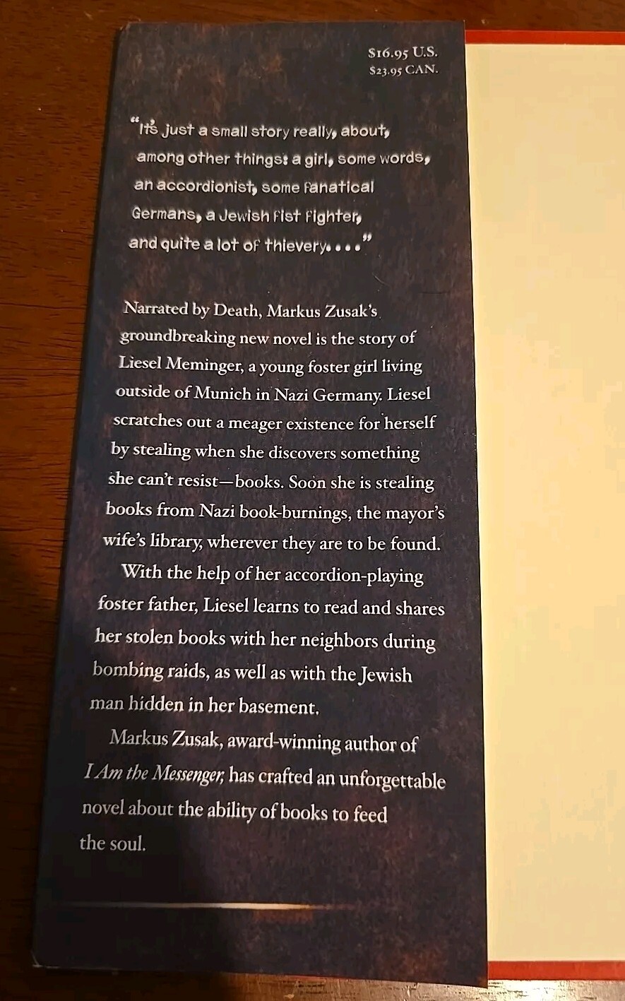 The Book Thief by Markus Zusak First American Edition Hardcover Rare 2006