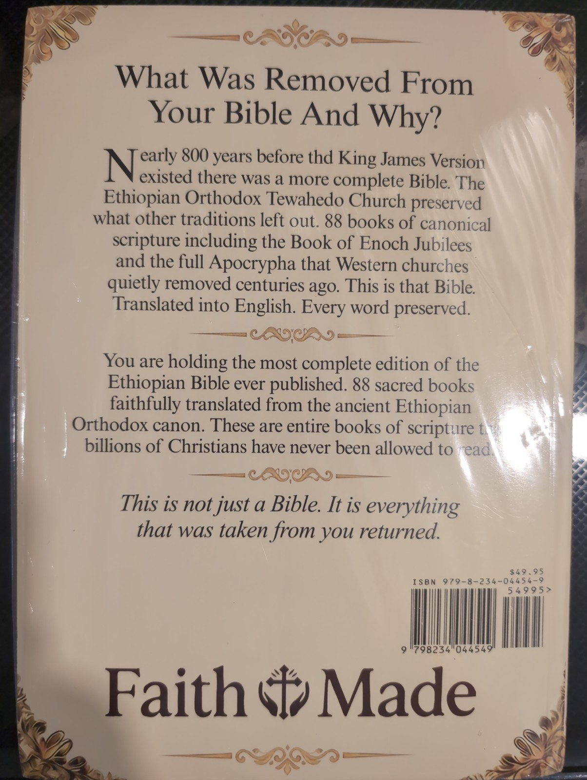THE COMPLETE ETHIOPIAN BIBLE: 88 Books (PAPERBACK)
