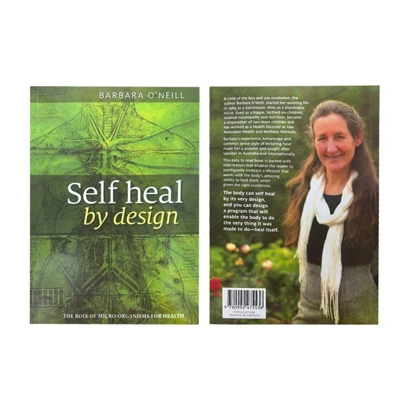 Self Heal by Design/Sustain Me/Natural Herbal Remedies Book by Barbara O’Neill