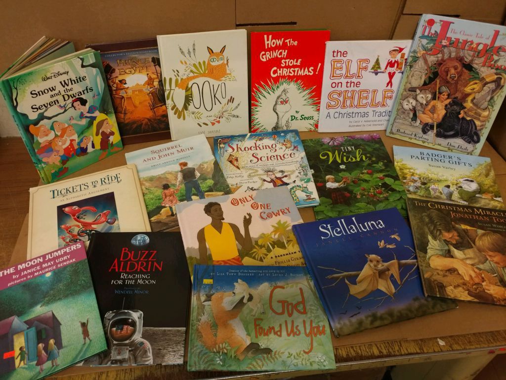5 LBS (Pounds) Kids Children Books by Genre BOARD TODDLER CHAPTER STORYTIME SET