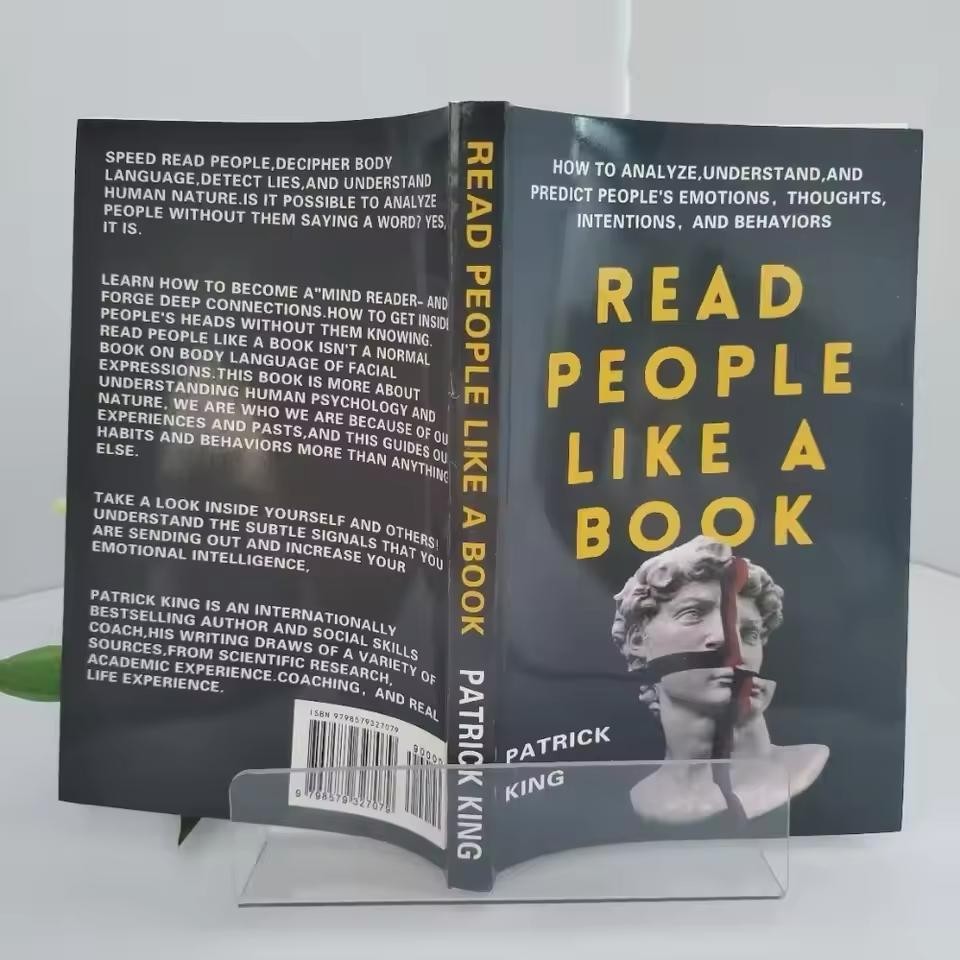 Read People Like a Book by Patrick King Psychology Book Analyze Understand Human