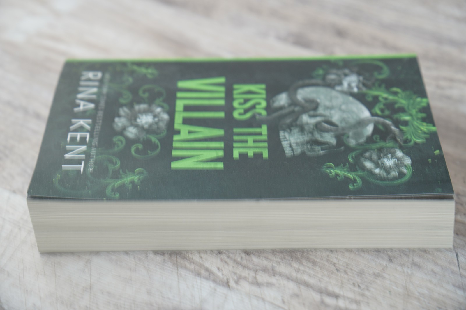 Kiss The Villain: A Dark College mm Romance (Legacy of Gods) by Rina Kent Paper