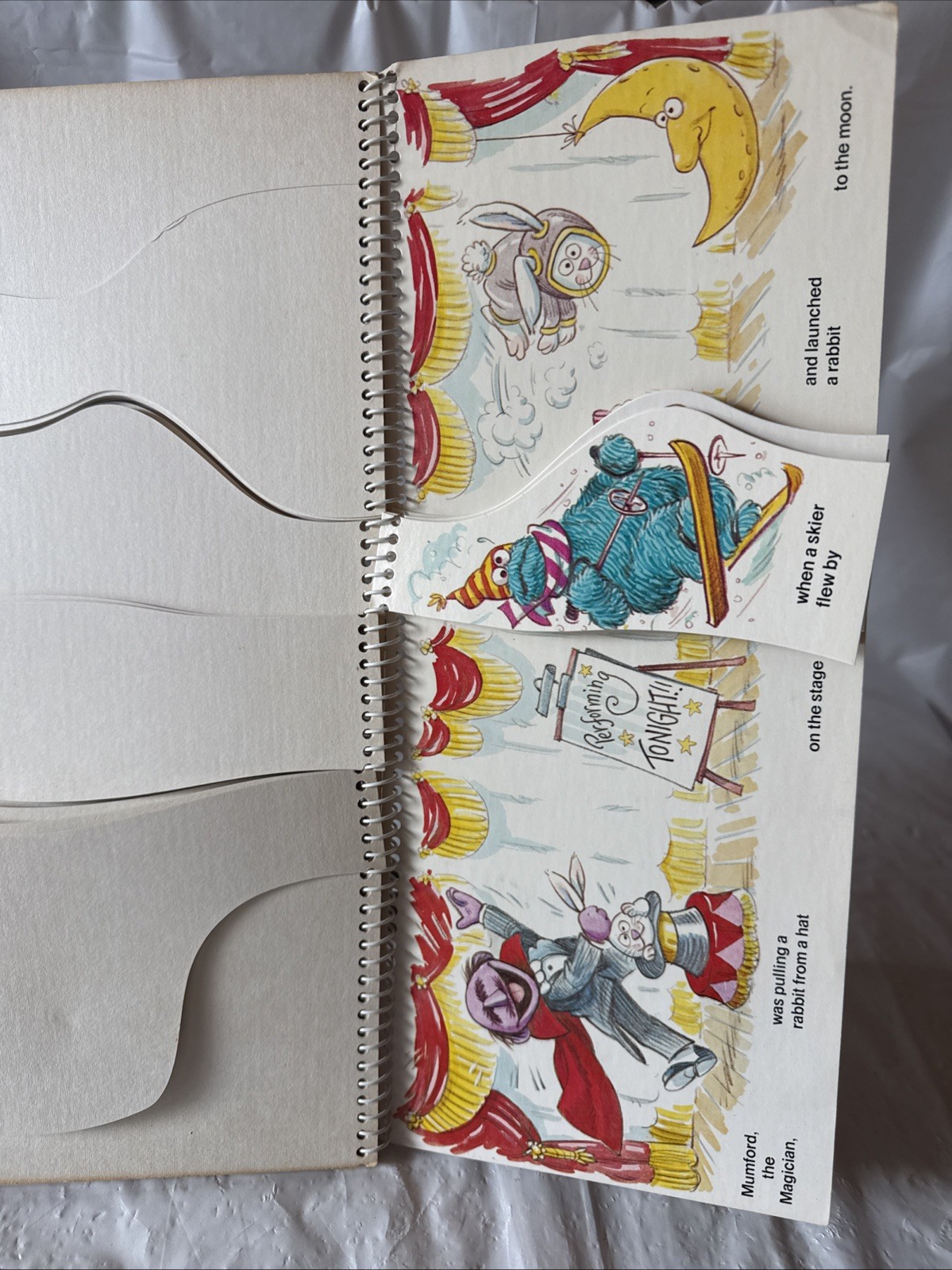 Sesame Street Mix or Match Storybook 1977 Random House