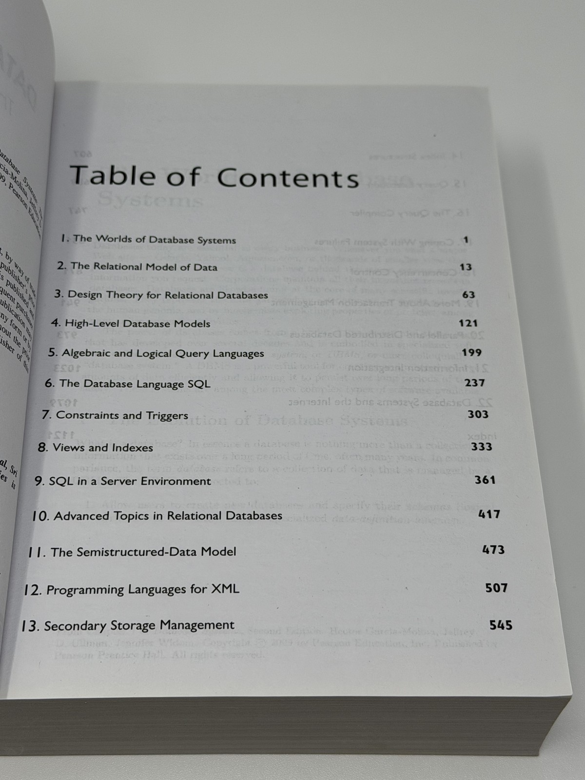 Database Systems The Complete Book 2nd Edition Garcia-Molina Ullman Widom