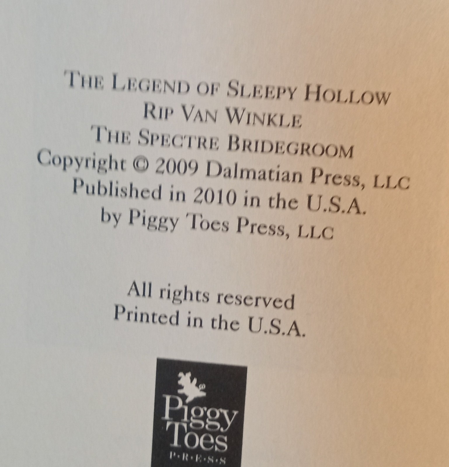 Sleepy Hollow & Other Classic Stories. 2010. 184 Pages. Illustrated.