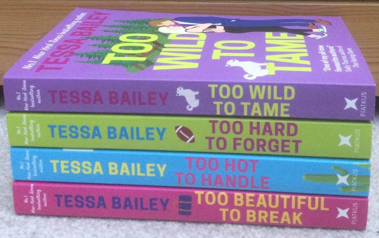 Romancing the Clarksons Series 4-Book Set by Tessa Bailey – Fiction Paperback