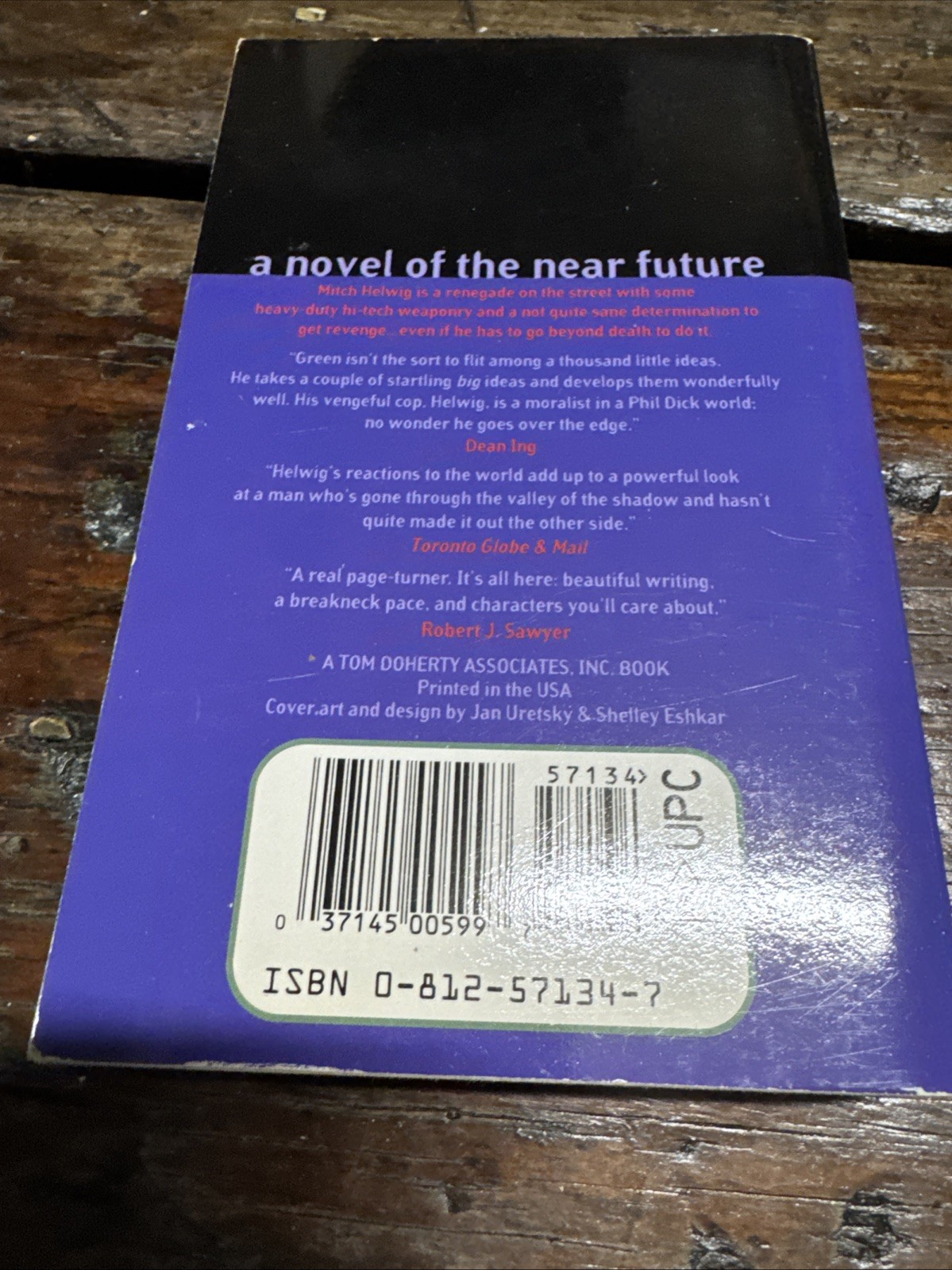 Blue Limbo by Terence M. Green (1998, Uk- a Format Paperback) 1st Printing