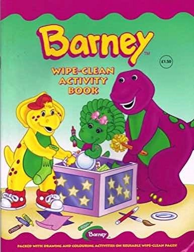 BARNEY: WIPE CLEAN ACTIVITY BOOK. By No Author.