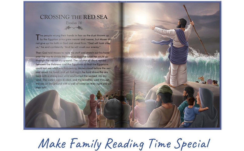 SALE! Complete Illustrated Children’s Bible, Hardback, Full Color, 400+ Pages