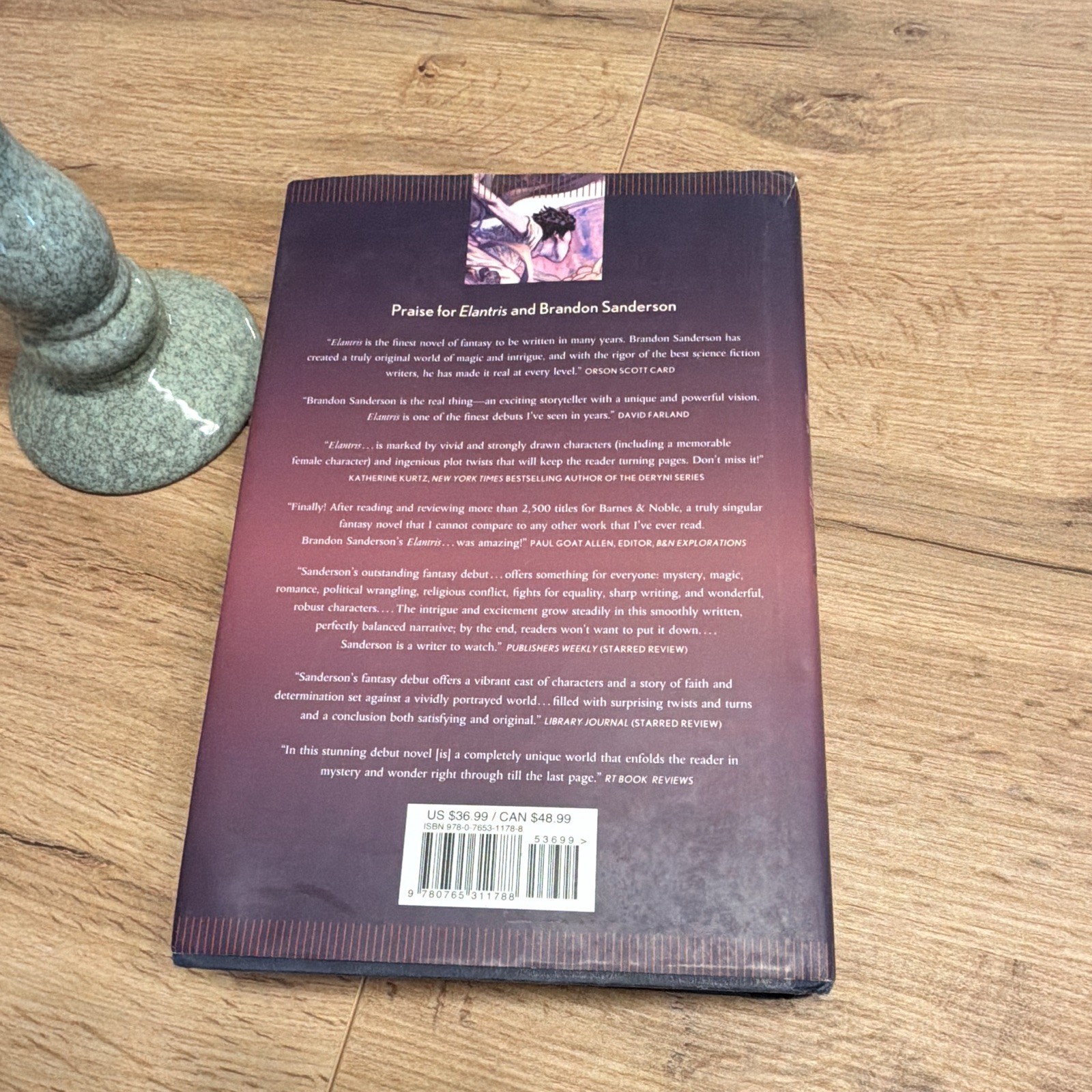 Brandon Sanderson Mistborn: The Final Empire Mistborn Saga Vol 1 HC 2006 Illus