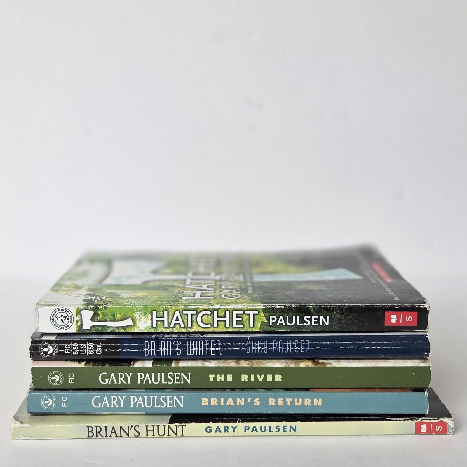 Hatchet COMPLETE Brian’s Saga Gary Paulsen Series SET Lot Books (1-5) Paperback