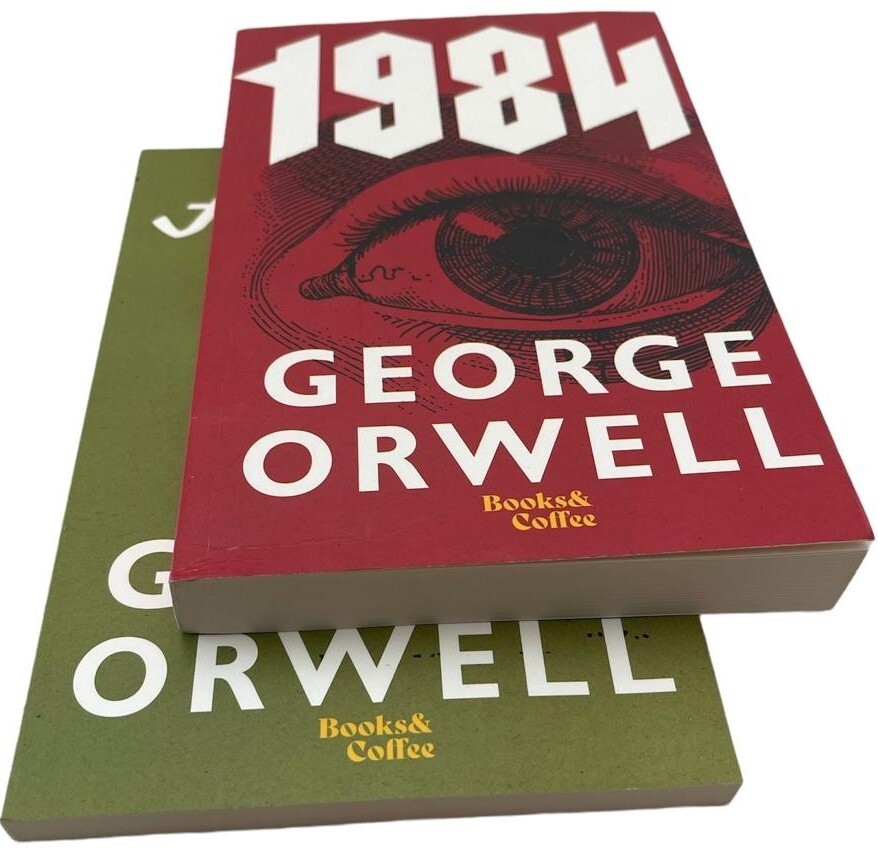 1984 & Animal Farm (Set of 2 Books) by George Orwell -NEW