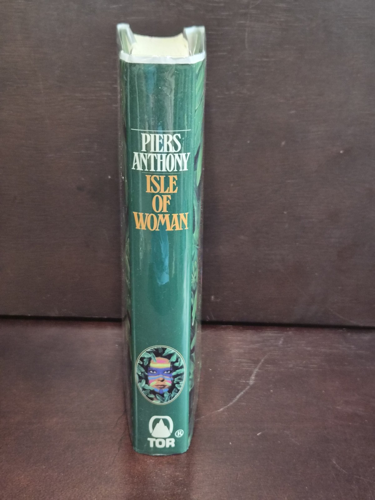 ​Isle of Woman Piers Anthony 1993 1st Ed 1st Printing HCDJ LN Mylar Geodyssey