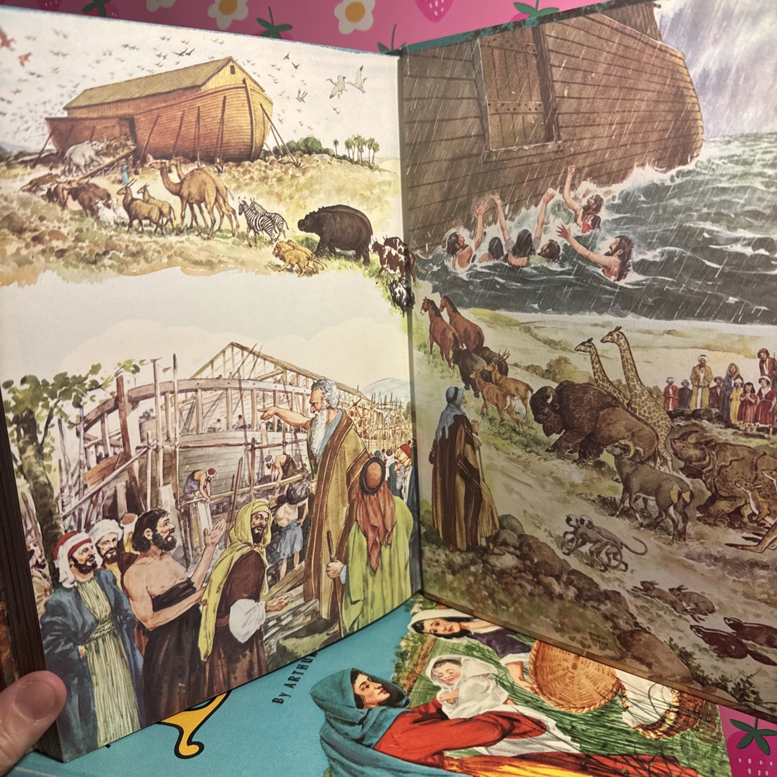 THE BIBLE STORY Hardback Book Set Vol 1-10 (missing Vol 7) Maxwell 1953