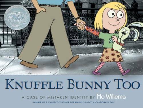 Knuffle Bunny Too: A Case of Mistaken Identity – Hardcover – VERY GOOD