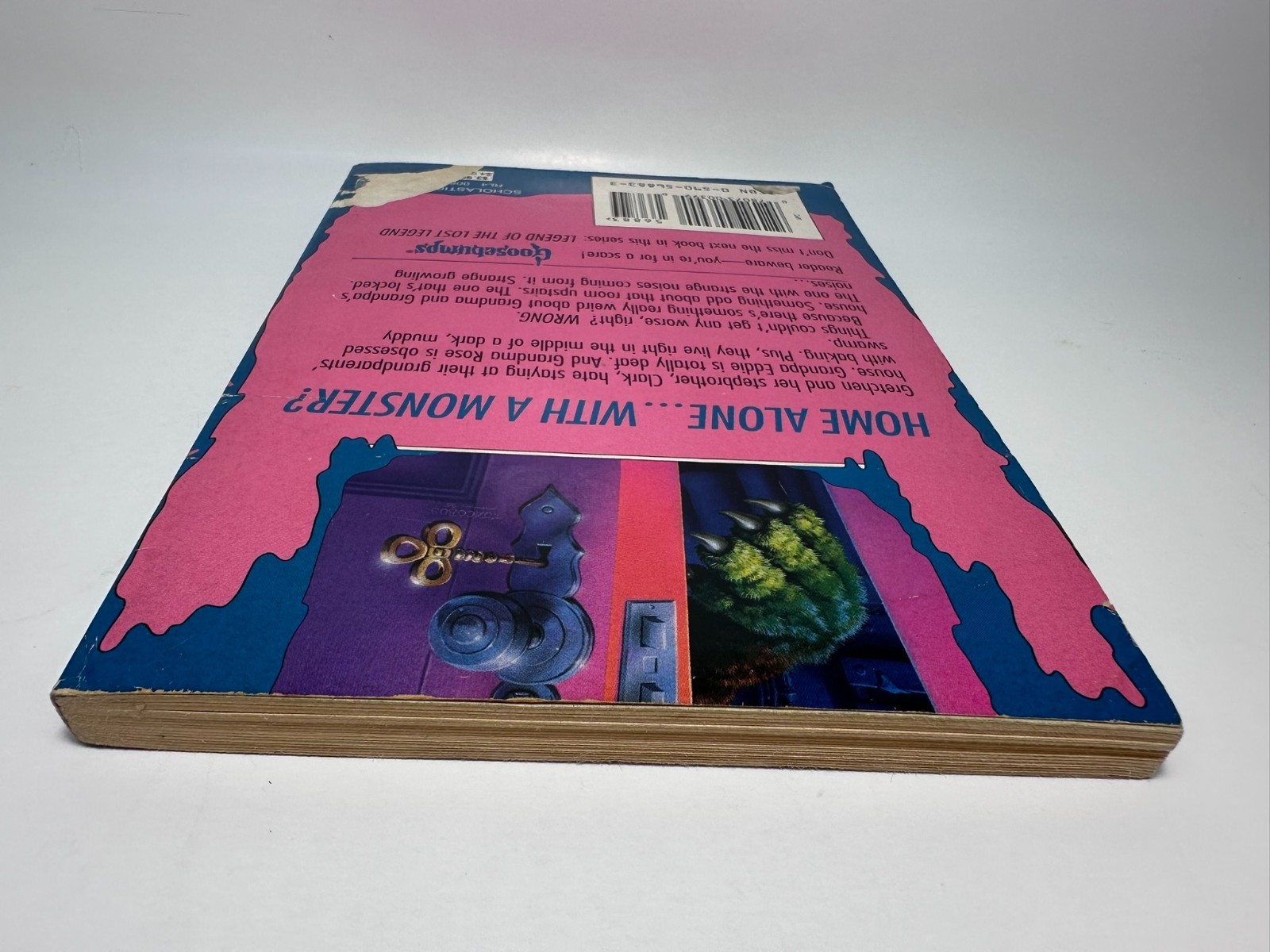 n/a Print #46 How to Kill A Monster Goosebumps Book RL Stine 1996 – BARGAIN BIN