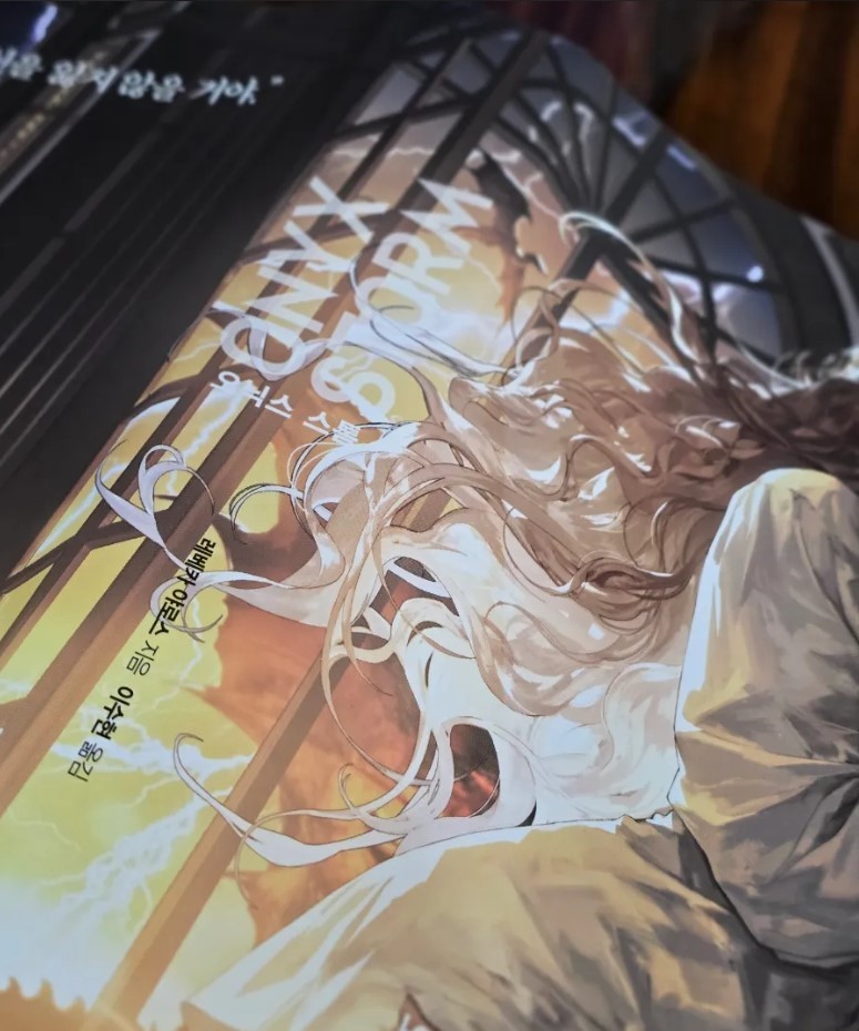 Onyx Storm Korean Edition Hardcover Set Vol 1+2 – Limited Art Cover Xaden POV