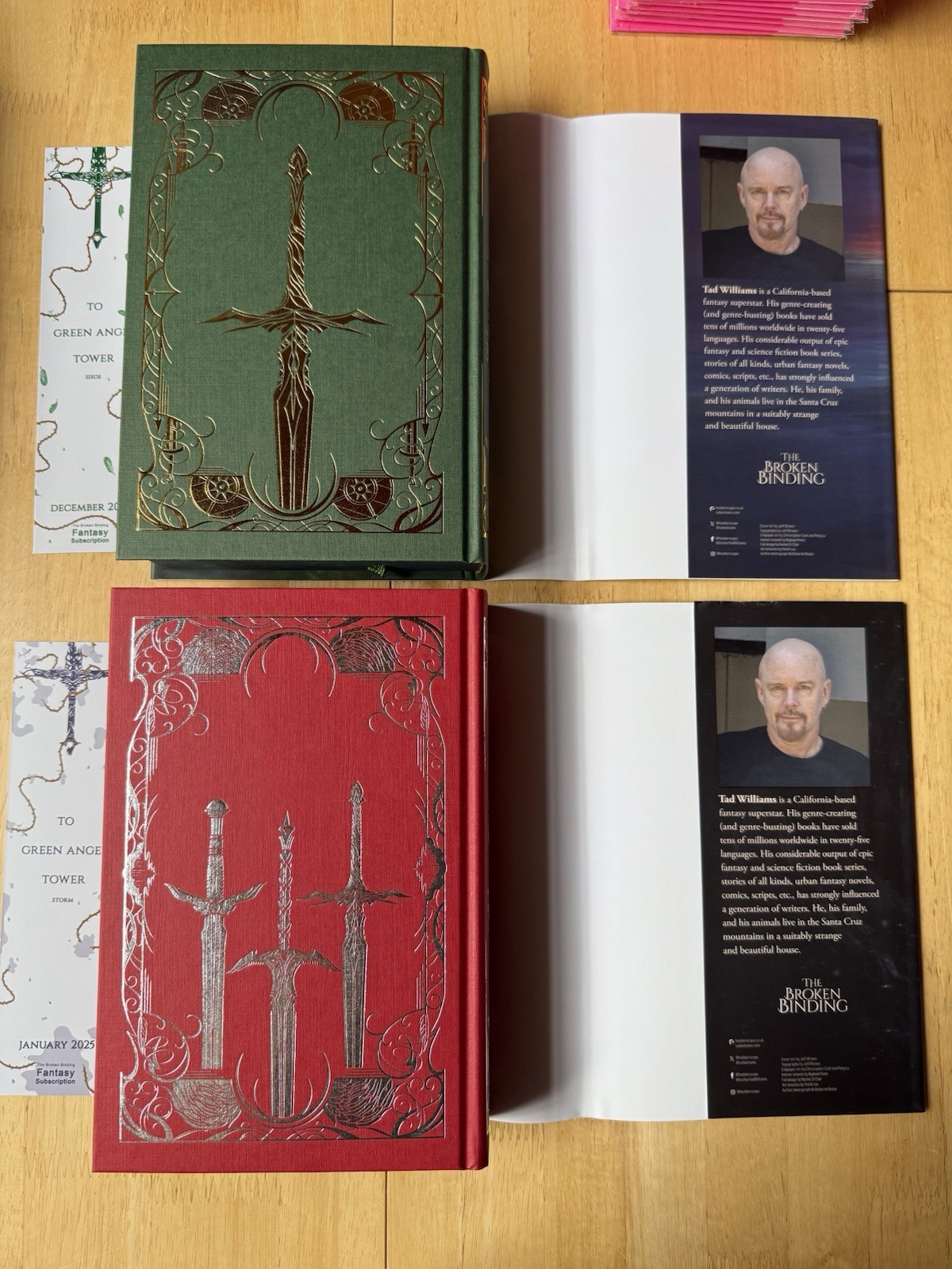 Memory, Sorrow and Thorn Series Hardbacks The Broken Binding Tier 2 Tad Williams