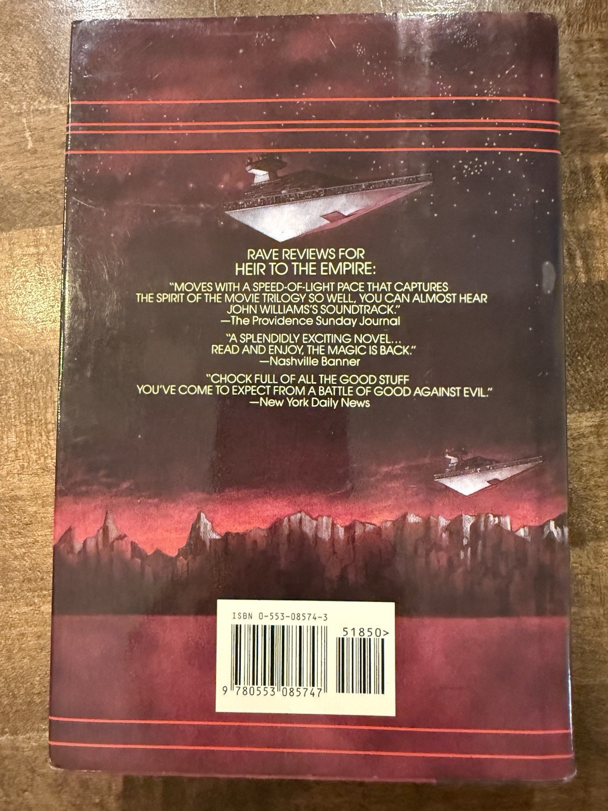 STAR WARS Thrawn Trilogy HC Book Set (All 1st Editions) Heir Empire Dark Force