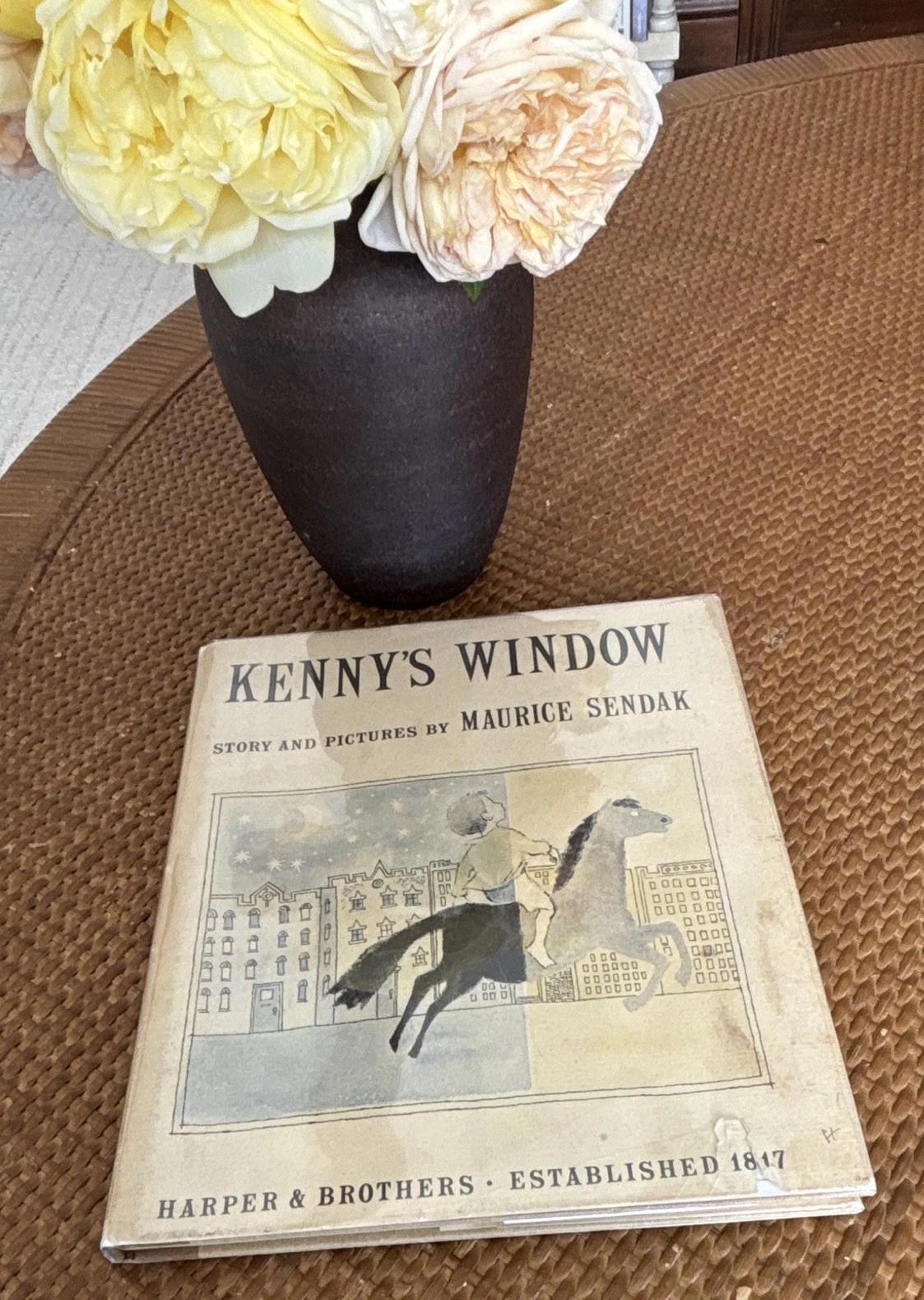 Maurice Sendak Kenny’s Window Hard Cover w/ Dust Jacket 1956 1st Edition