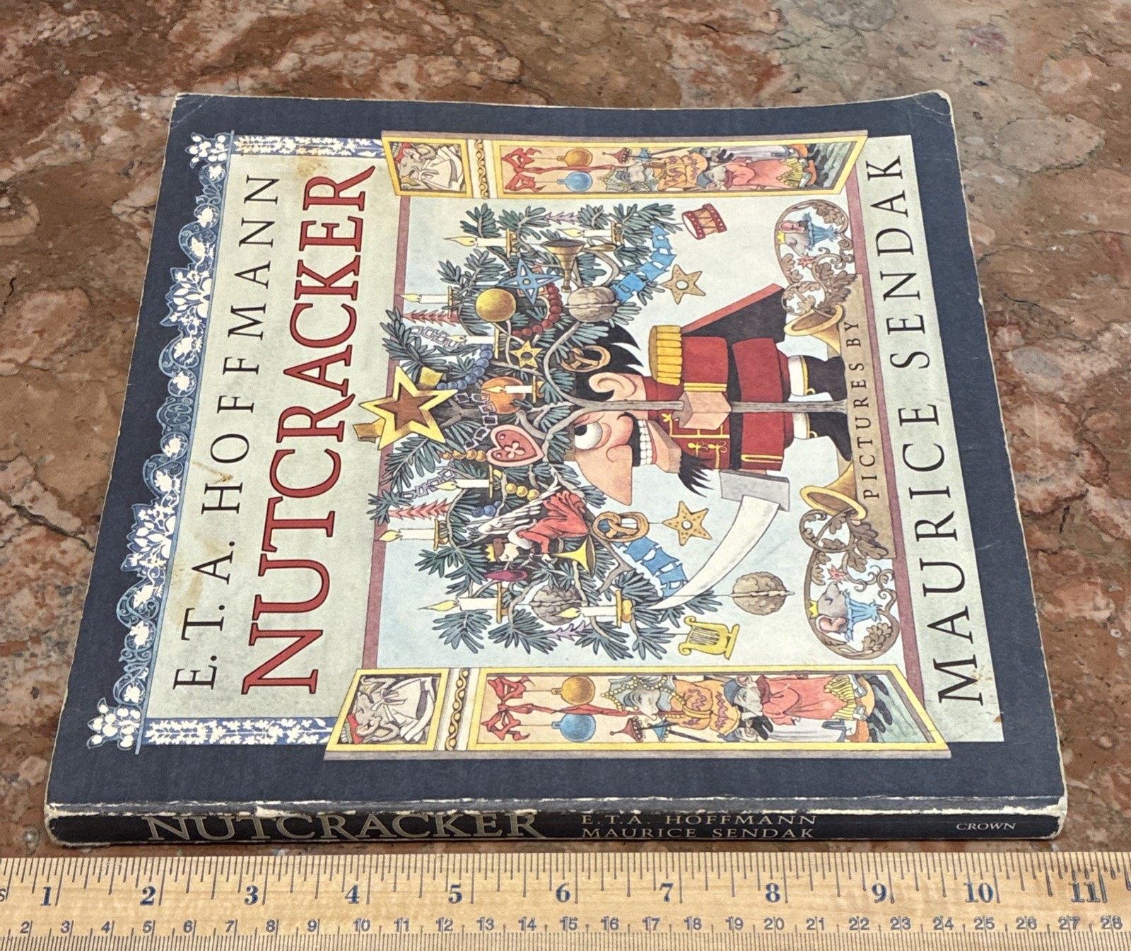 Signed Book Maurice Sendak Nutcracker ETA Hoffman Vintage Children’s Books 1984