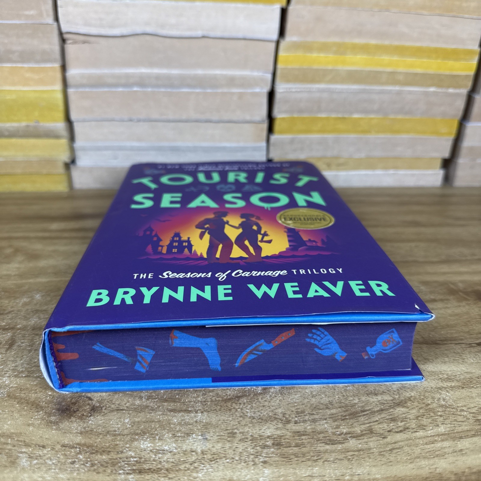 Tourist Season by Brynne Weaver (B&N Exclusive Edition) – Hardcover Painted Edge
