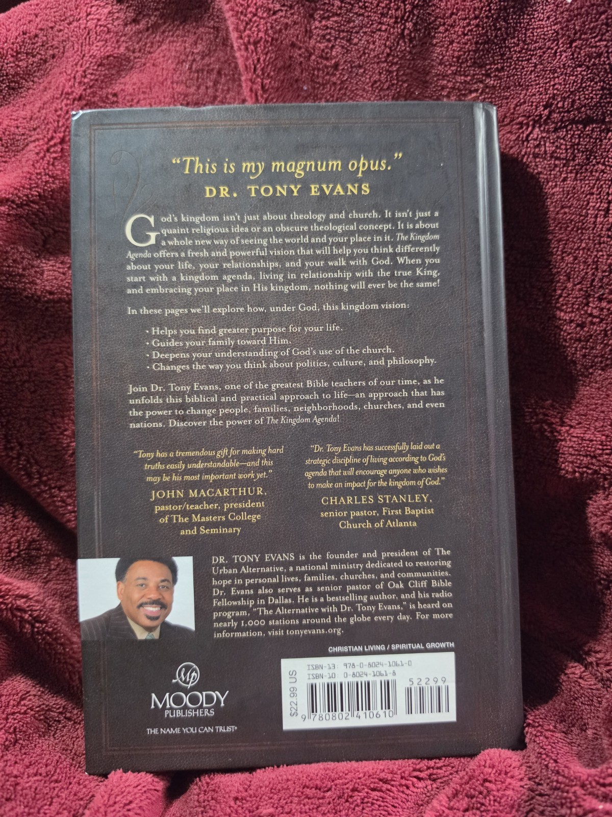 The Kingdom Agenda: Life Under God By Tony Evans