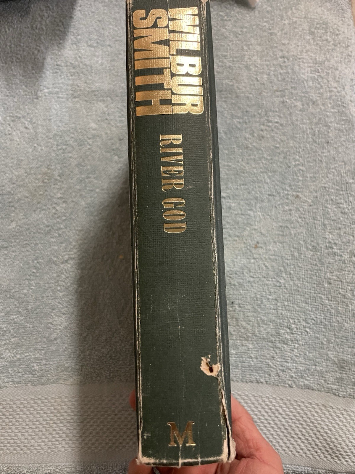 River God Wilbur Smith 1993 1st Edition Hardcover DJ Egyption Historical Fiction