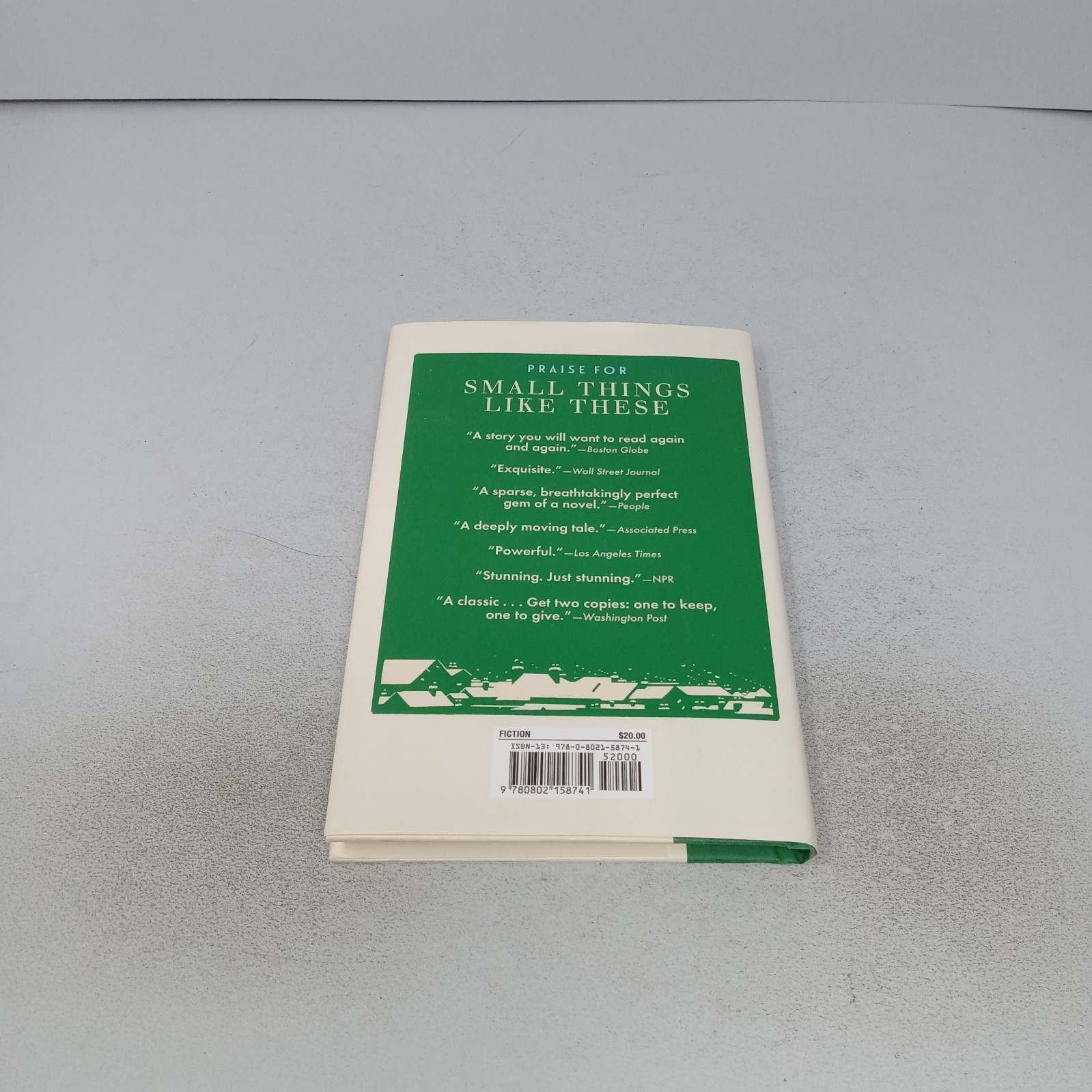 Small Things Like These: 2021 Grove Press Hardcover by Claire Keegan