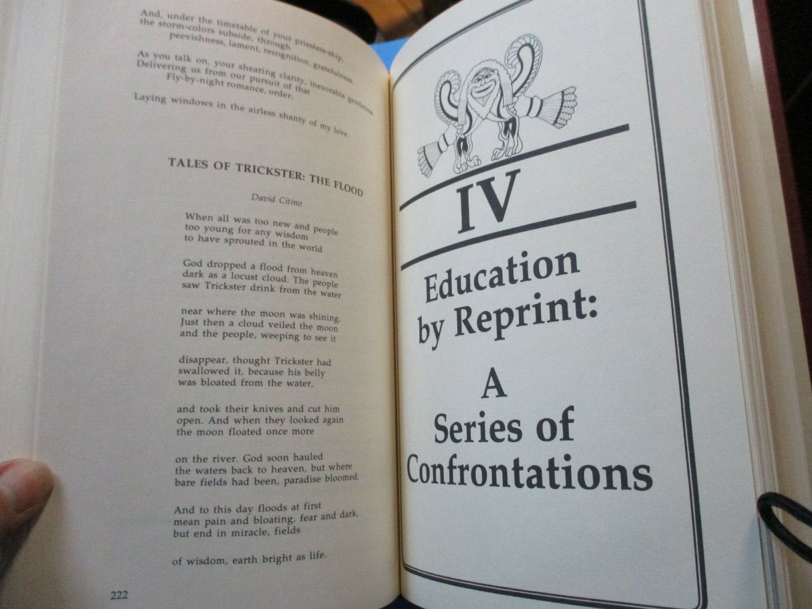 Educations: A Special Confrontation Anthology Issue, L. I. University Press, HC