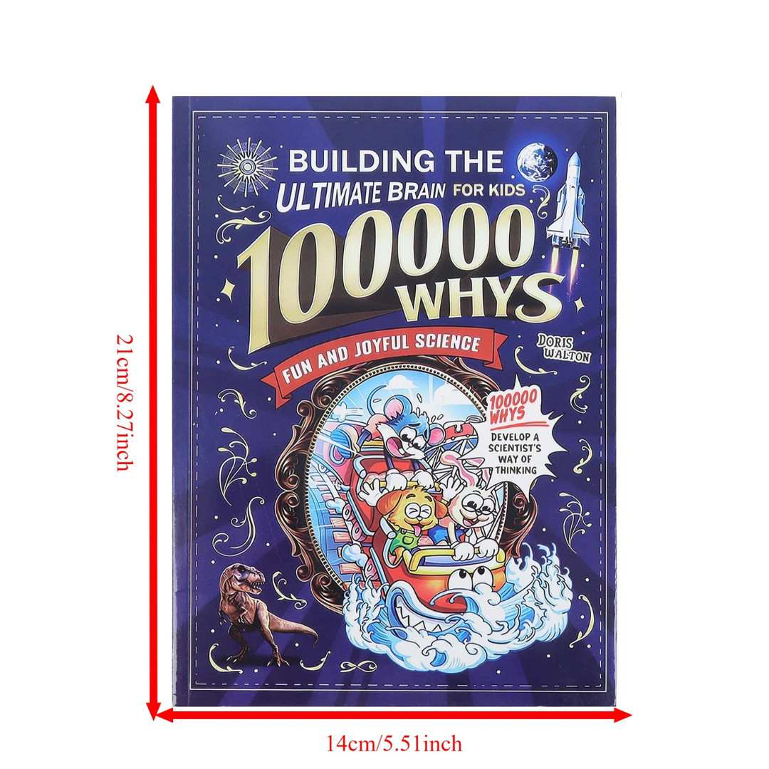 Science Book for Kids 100000 Whys Educational STEM Learning Activity Reading New