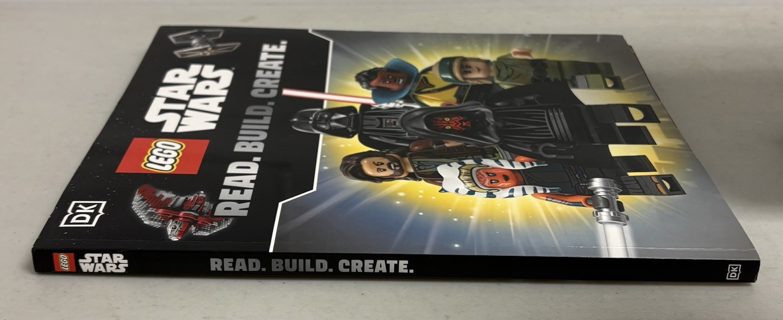 LEGO Star Wars Read. Build. Create 25th Anniversary Book 160 pages