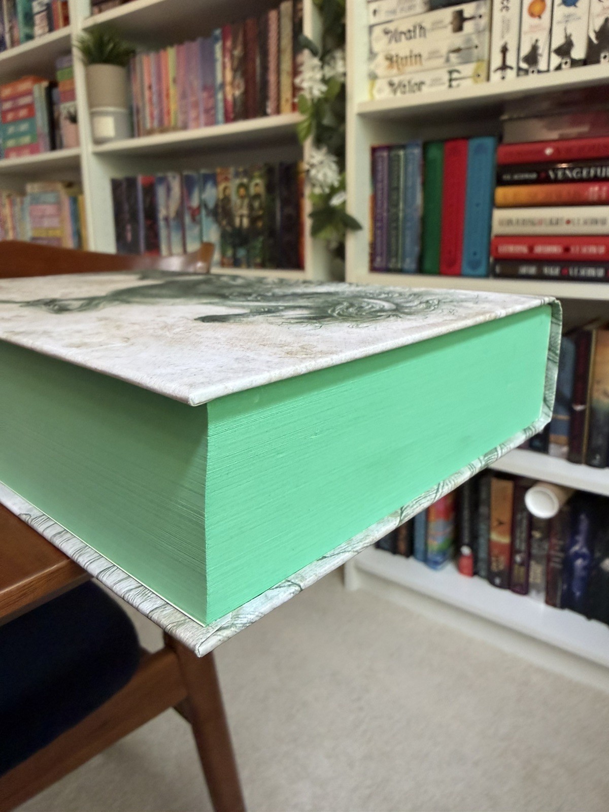 NO DUST JACKET Broken Binding – Green Rider By Kristen Britain