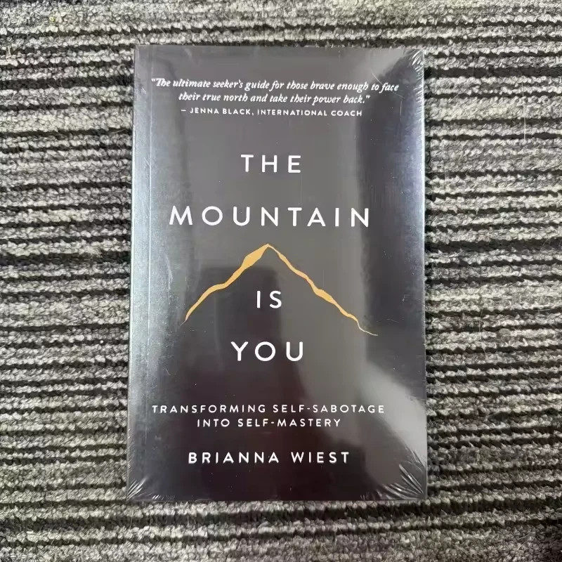 The Mountain is you by Brianna Wiest Paperback Book, Free Shipping