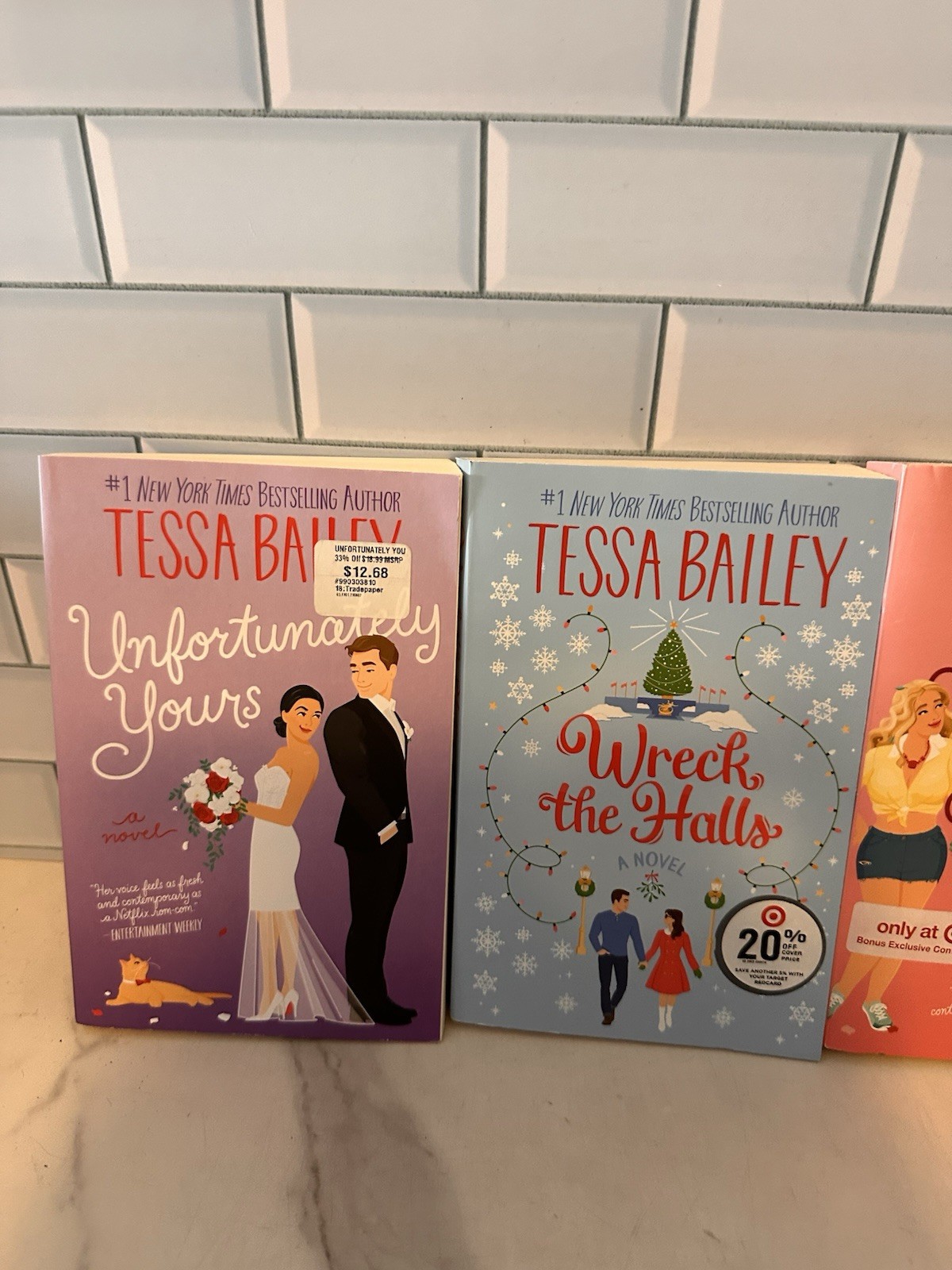 Tessa Bailey Lot Of 3 Paperbacks Romance