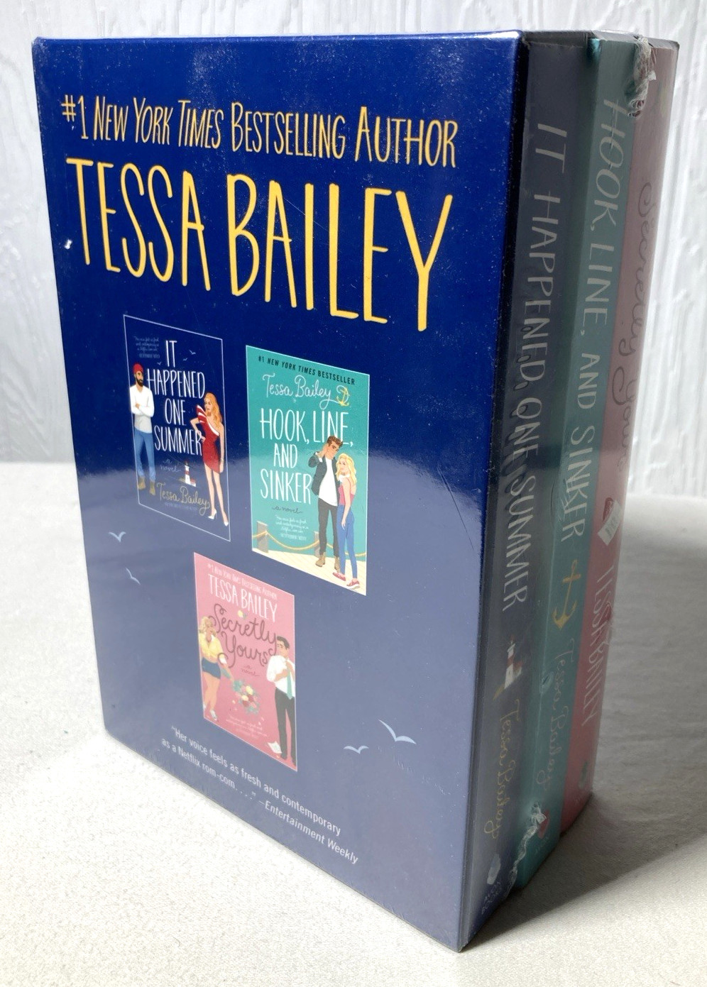 Tessa Bailey 3-Book Box Set—BRAND NEW SEALED