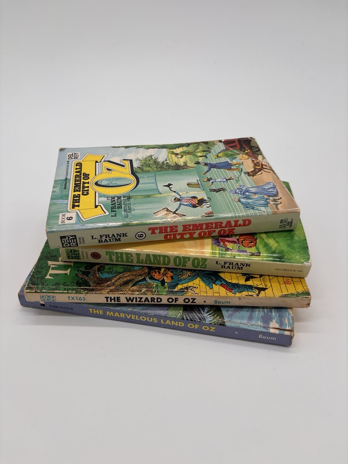 Wizard Of Oz Chapter Books Set Of 4 Vintage 1970s Paperback Books Scholastic